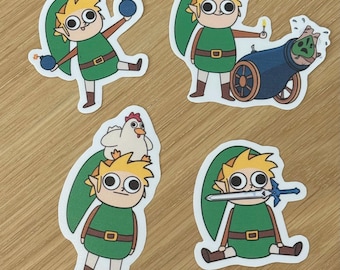 Sticker vinyle Link