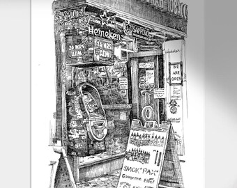 smoke shop drawings