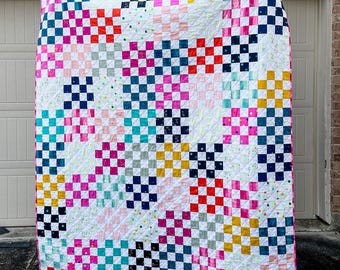 Sweet 16 Patch Quilt Pattern | PDF  Pattern Download