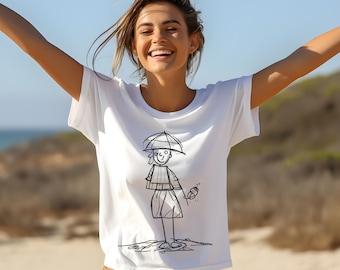 Minimalist Shirt For Summer, Shirt For The Beach, Going To The Beach, Shirt For Summer Vacation, Gift For Her, Gift For Him, Multiple Colors