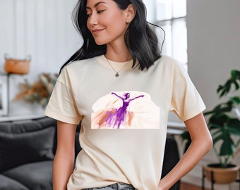 Elegant Dancer T-Shirt, Elegant Shirt, Art Lover Gift For Artist or Art Teacher, Art Shirt, Painter Gift, Aesthetic Shirt, Comfort Color