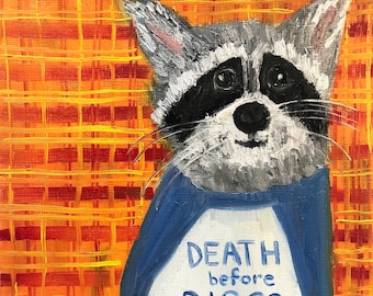 Death before disco. Limited edition print by Vivienne Strauss.