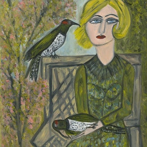 Hope is the thing with feathers. Limited edition by Vivienne Strauss.