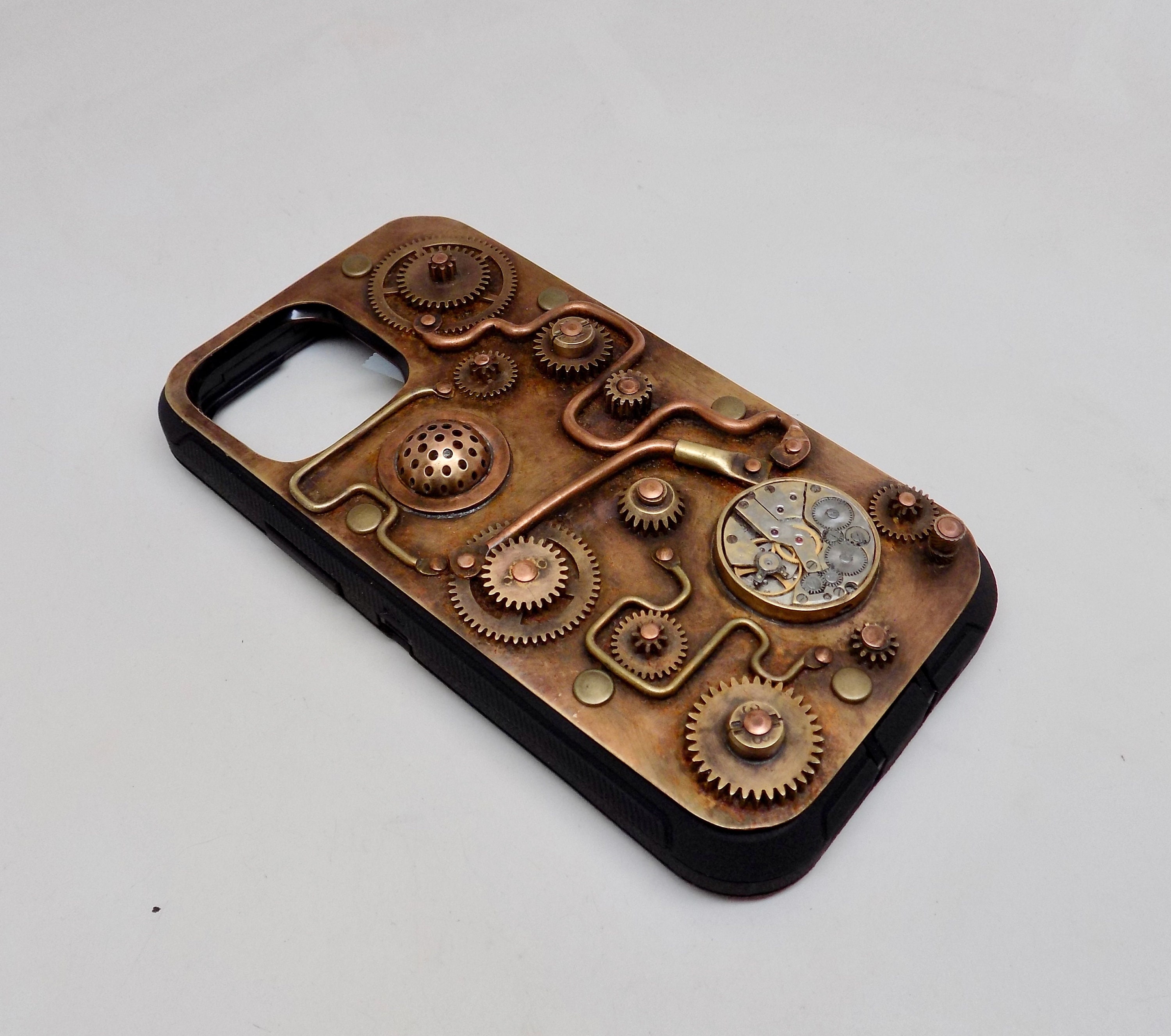 SALE, iPhone 13 Mini Case.iphone Case. Steampunk Phone