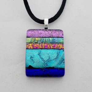 Dichroic Anhänger Dichroic Schmuck.