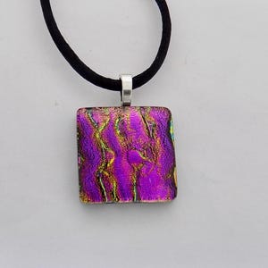 Dichroic  jewelry ,pendant ,necklace ,dichroic glass.