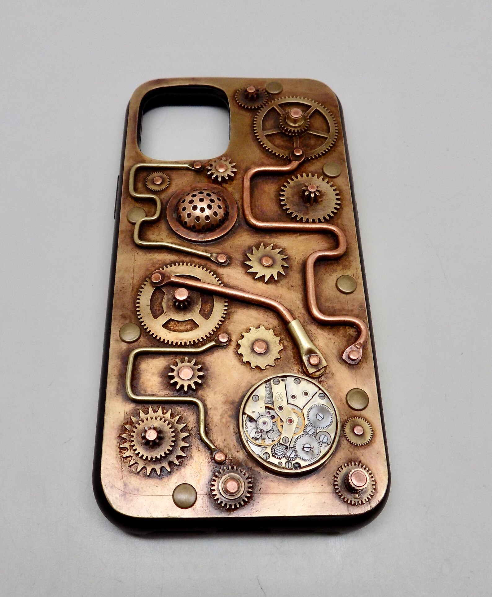 IPhone 12 12 PRO steampunk case. Etsy