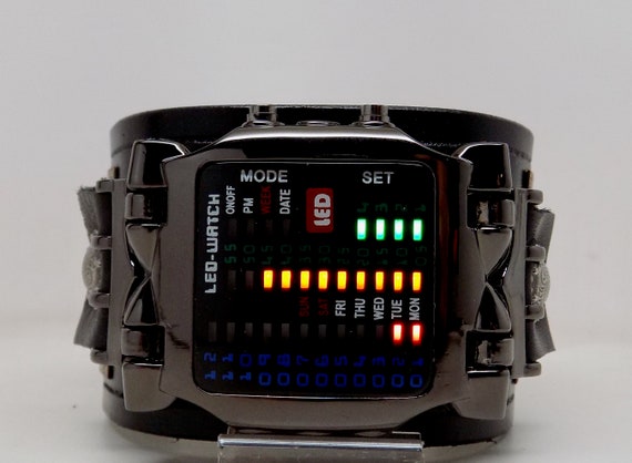 steampunk digital watch