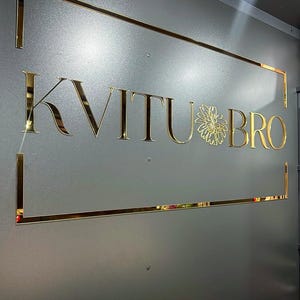 Laser Cut Logo Sign, Custom 3D Office Sign, Office Wall Decor, Personalized Logo Sign, 3D Logo, Turn your logo into a sign, Reception Sign