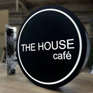 Custom Blade Sign - Double Sided Outdoor Business Sign, Storefront Logo Sign, Wall Mounted Commercial Sign - Salon, Bar, or Retail Shop Sign