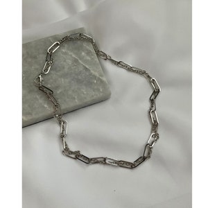 You Do Not Yield – Aelin Necklace – Throne of Glass Jewelry – Chain Link Necklace – Modern Elegant Necklace – Minimalist Necklace