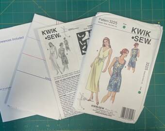 Kwik Sew wrap tank dress 3225 pattern