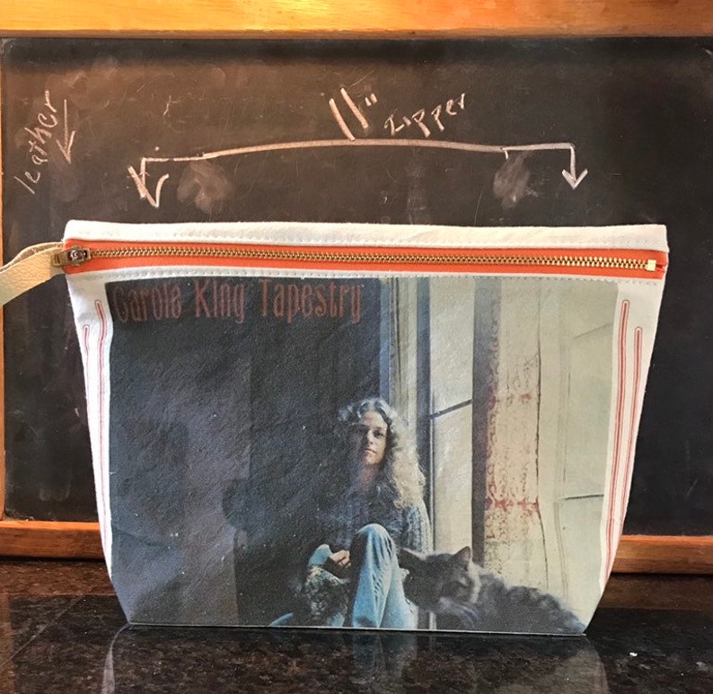 Carol King Tapestry album cover zipper tote Etsy