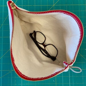 Reddy Kilowatt large zipper pouch image 5