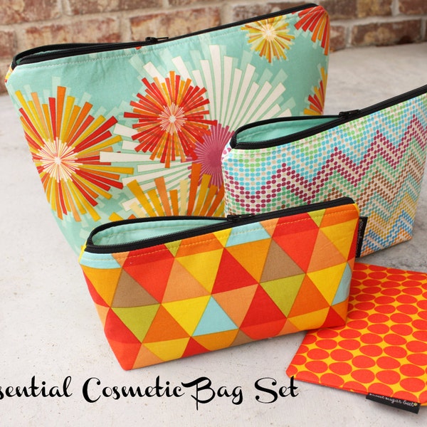 Complete Essential Cosmetic Bag Set - Carnival Ride