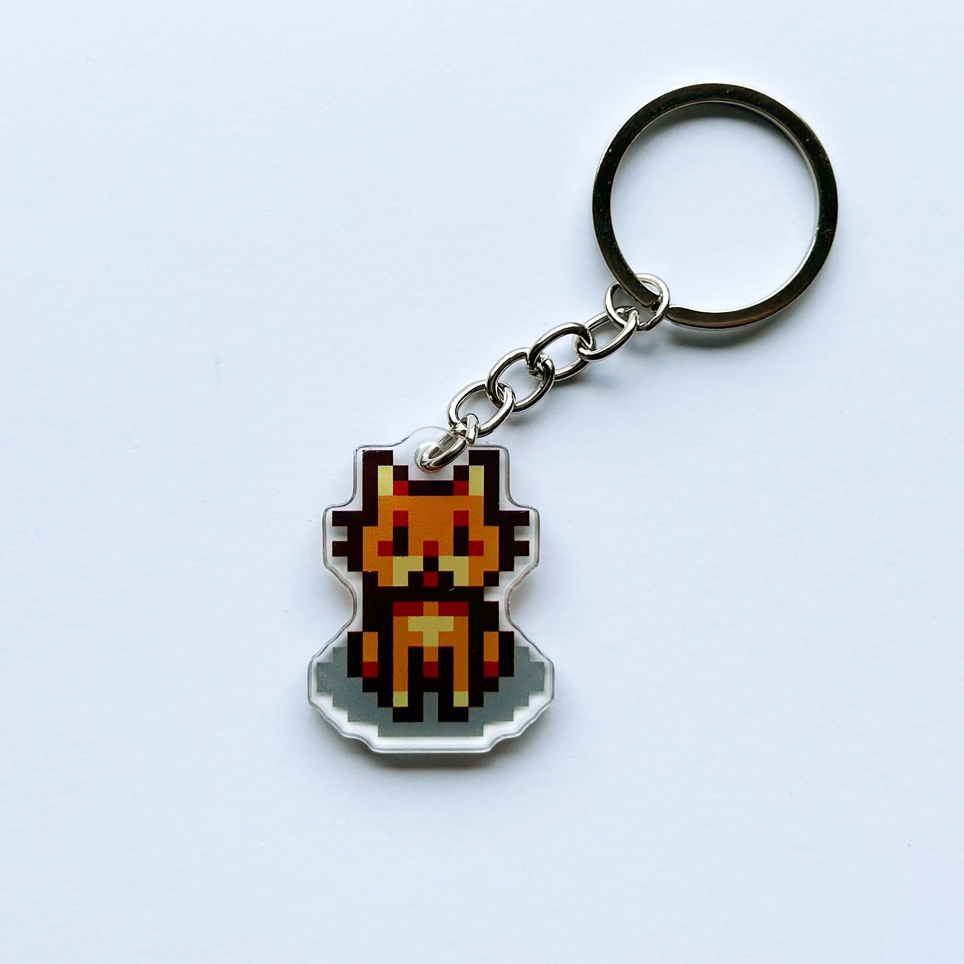 Stardew Valley Cat Keychain, Stardew Valley Chicken Keychains, Gift for ...