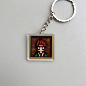 Stardew Valley Harvey Schlüsselanhänger, Geschenk für Stardew Valley Fans