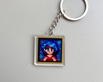 Stardew Valley Emily Keychain, Stardew Villagers Keychain, Gift for Stardew Valley Fans