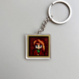Stardew Valley Elliott Keychain, Stardew Villagers Keychain, Gift for Stardew Valley Fans