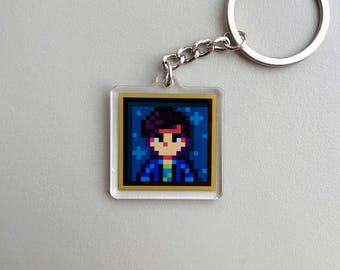 Stardew Valley Shane Schlüsselanhänger, Geschenk für Stardew Valley Fans