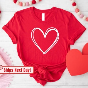 Valentines Day Heart Shirt, Valentines Day Shirt, Women&#39;s Shirt, Valentines Day Gift, Love Shirt, Teacher Valentines Shirt, XOXO Shirt