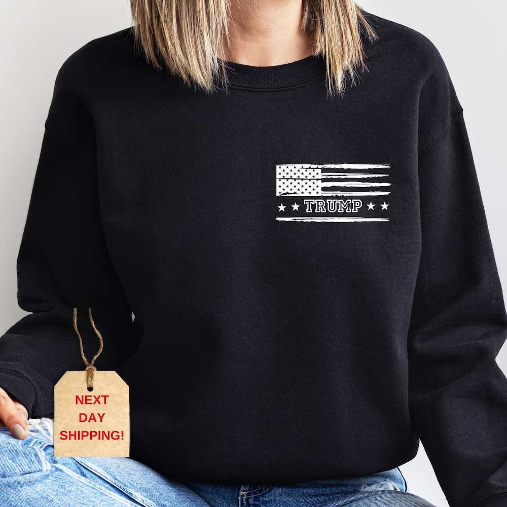 Republican Sweatshirt & Hoodie, Republican Pocket Sweater, Trump Sweater, Trump Pocket Sweater, Donald Trump Sweater, Trump For President Realtorgift