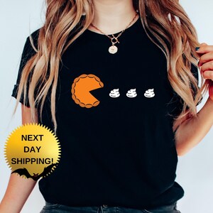 Pumpkin Pie Thanksgiving Shirt: Soft Cotton-Poly Blend, Unisex Fit