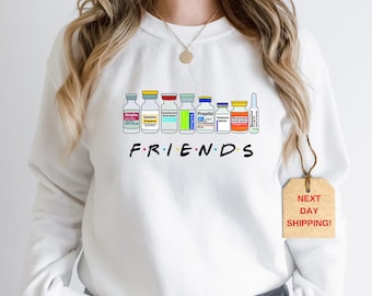 Nurse Friends Sweatshirt: Propofol ICU Medical Apparel