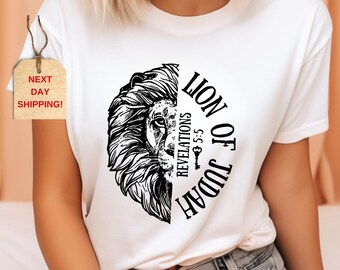 Lion of Judah T-Shirt: Christian Bible Verse Tee