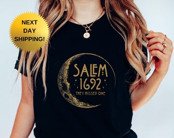 Retro Salem 1692 Halloween Shirt: Witches Trip Tee
