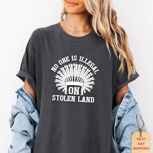 Comfort Colors Indigenous Rights T-Shirt: Social Justice Tee