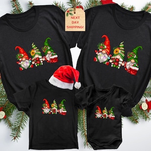 Christmas Gnomes Shirt, Christmas Party Shirt, Merry Christmas Shirt, Family Christmas Shirt, Cute Gnomes Shirt, Gnome Christmas Gifts