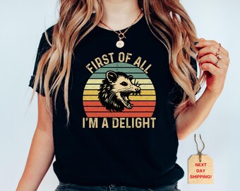 Funny Opossum Shirt: Sarcastic Delight, Opossum Lover Gift