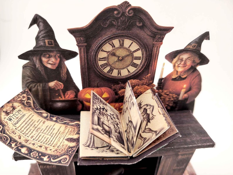 Halloween Witches Potion Party: DIY Miniature Kit (Instant Download) image 4