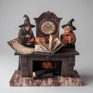 Halloween Witches Potion Party: DIY Miniature Kit (Instant Download)