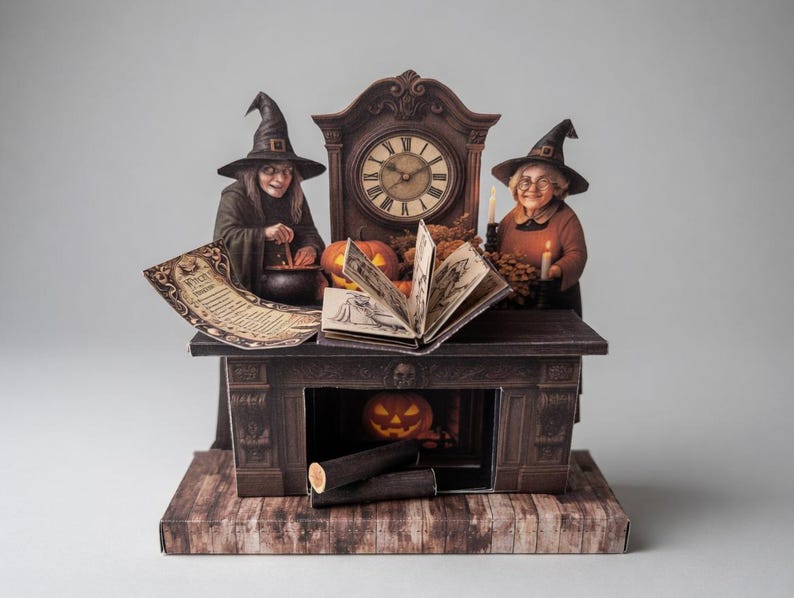 Halloween Witches Potion Party: DIY Miniature Kit (Instant Download) image 1