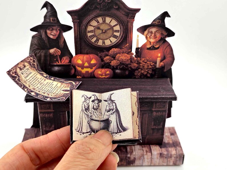Halloween Witches Potion Party: DIY Miniature Kit (Instant Download) image 6