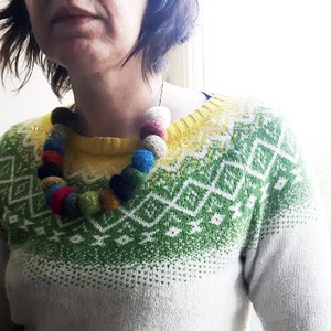 String of beads crochet PDF pattern