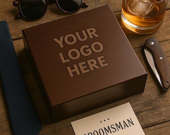 Personalized Cigar Humidor for Groomsmen Father’s Day Gift