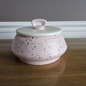 Bauer Pink Speckled Pottery - Etsy