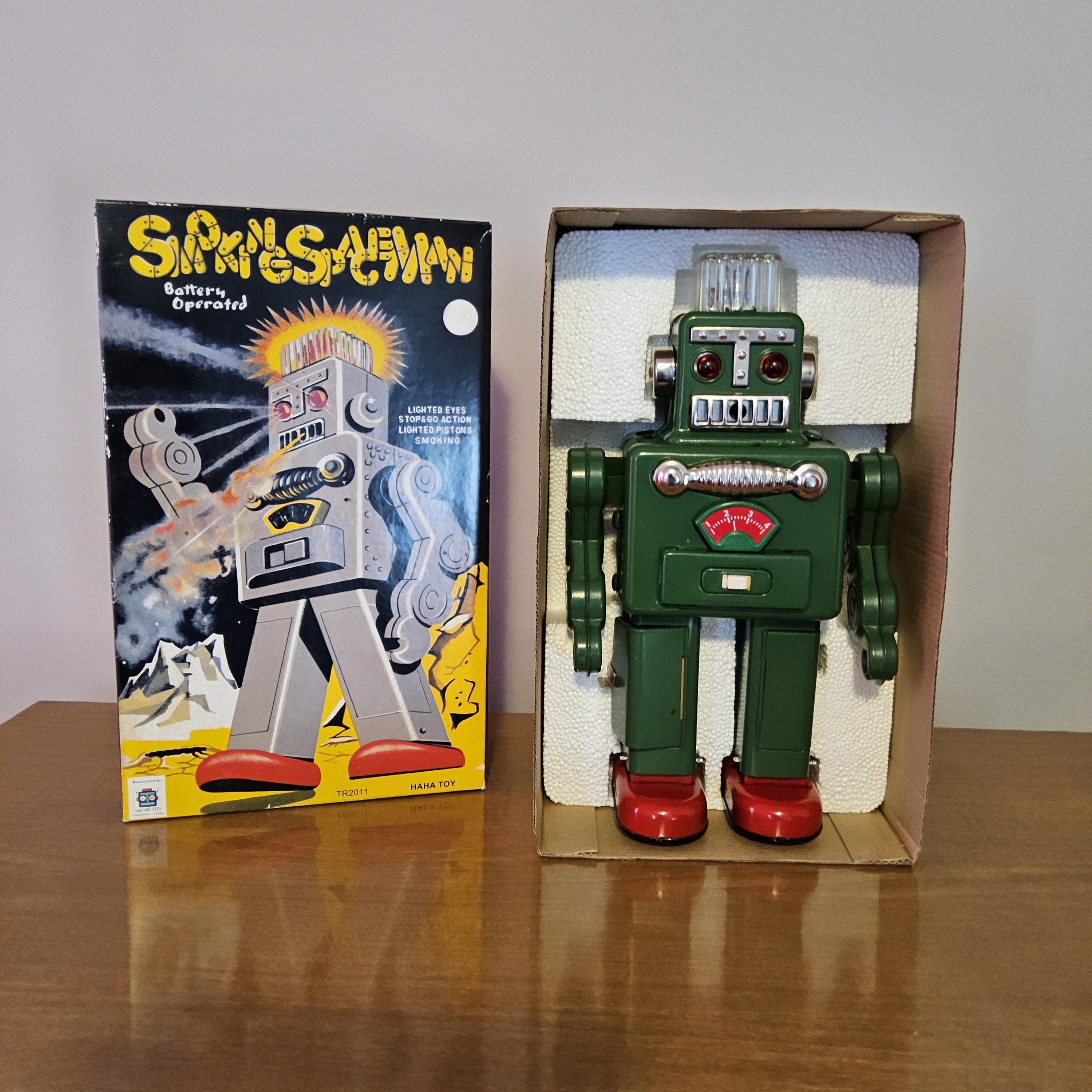Smoking Spaceman Battery Operated Haha Toy TR2011 Replica - Etsy Smoking Spaceman Battery Operated Haha Toy TR2011 Replica - Etsy