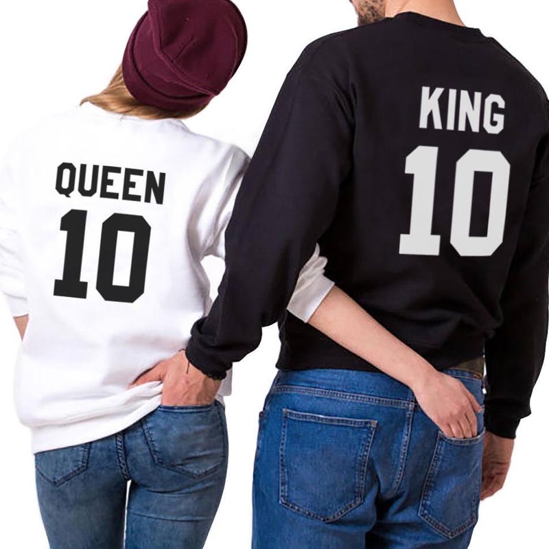 King & Queen Hoodies main image 1