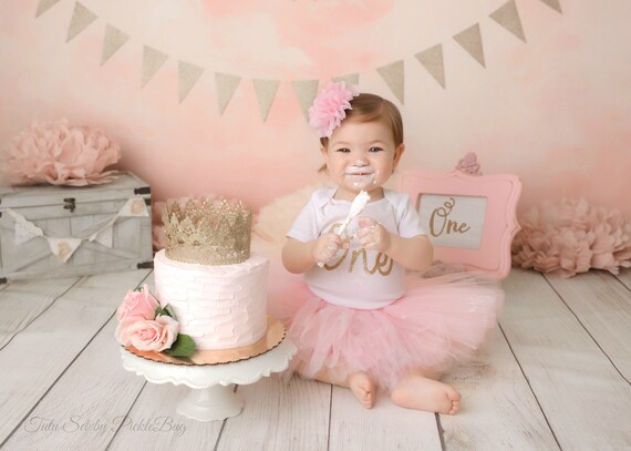 first birthday cake smash outfit girl