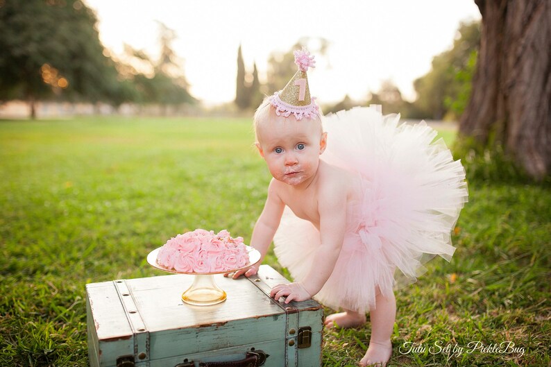 SEWN Tutu Baby Shower Gift 1st Birthday Tutu First Birthday Outfit Girl Cake Smash Outfit Girl Tutu First Birthday Tutu Newborn Tutu