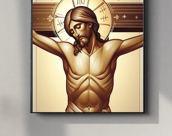 Christ of Saint John of the Cross Print | Crucifixion Wall Art | Instant Digital Download