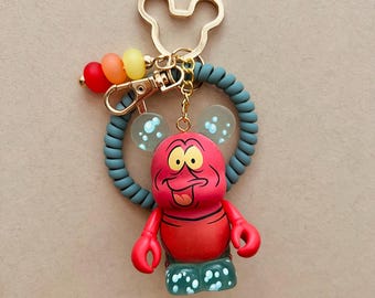 Little Mermaid Sebastian Vinylmation Bag Charm