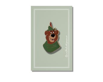 LITTLE JOHN - Robin Hood Fantasy Bust Pin
