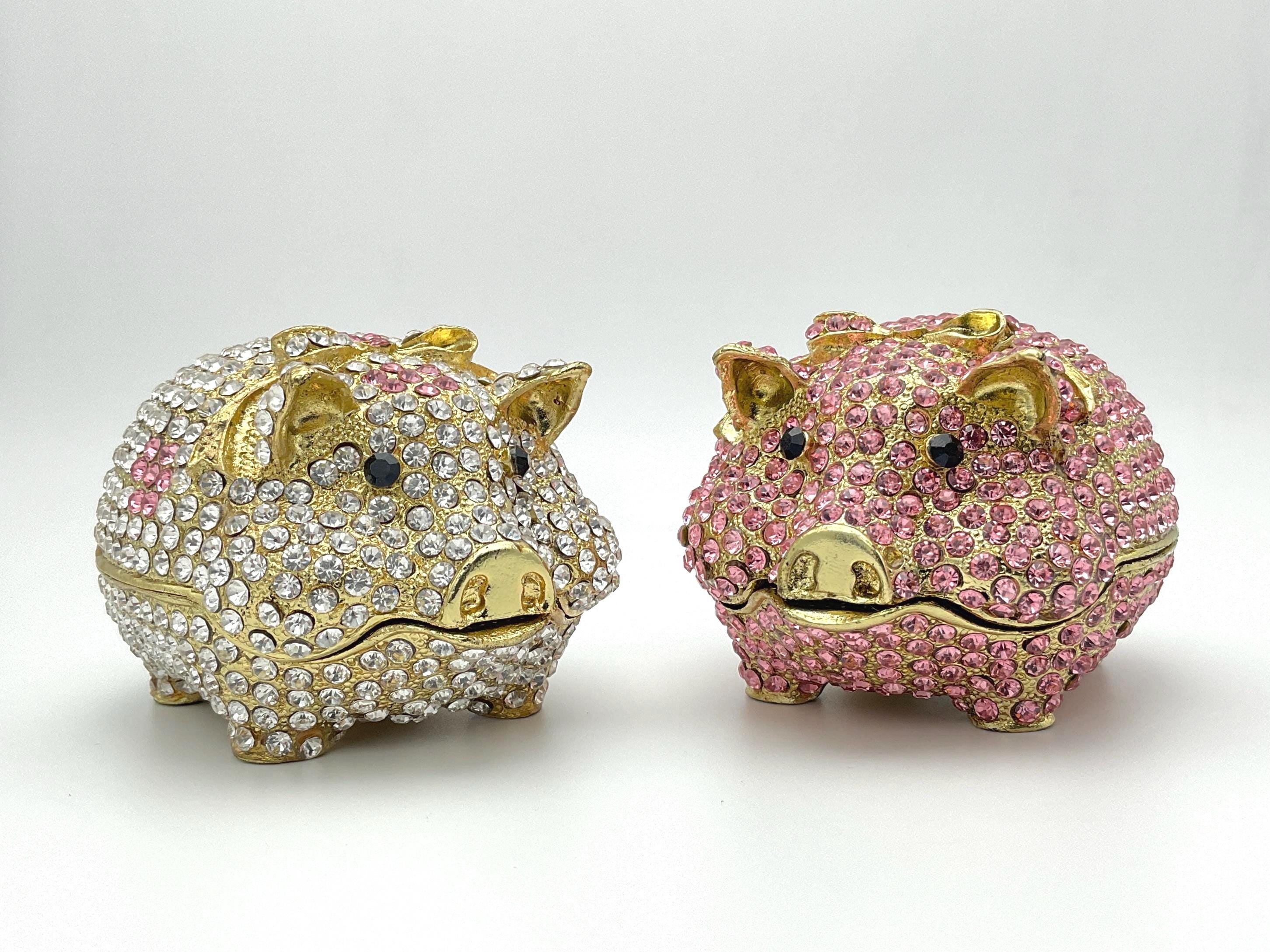 Swarovski Pig - Etsy Singapore