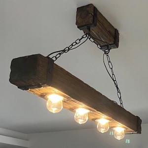 WOODEN HANGING LAMP