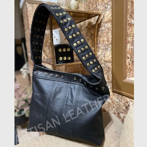 Sac en cuir noir Sac à bandoulière Veronica Mars Sac pour femme Sac à bandoulière en cuir Grande capacité pour femme Sac à main Hobo